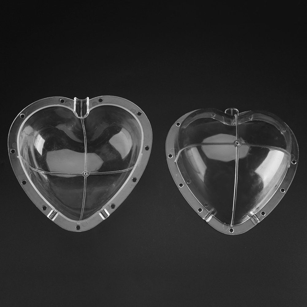 Culnflun Watermelon Mold, Heart Square Shaped Watermelon Pumpkin Shaping Mould, Garden Fruit Growth Forming Tool Transparent PE Material (Heart Shaped)