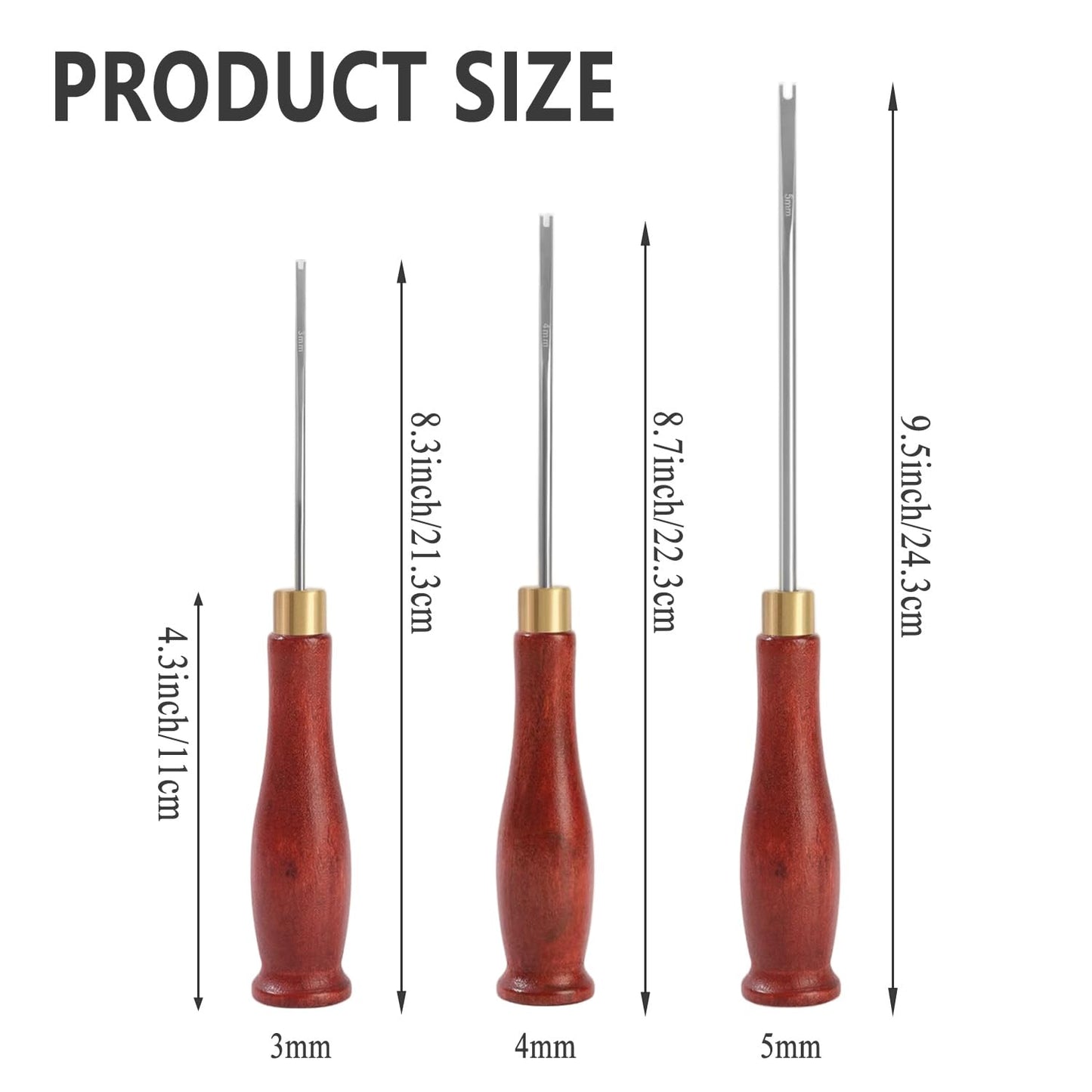 Famjoyart 3 Piece Stuffing Tool for Crafts Stuffed Animals Sewing Kit DIY Doll Making Supplies Versatile Handcrafts Crochet Fabric Stuffing Fork Cotton Filler Tools for Sewing Crafting Projects