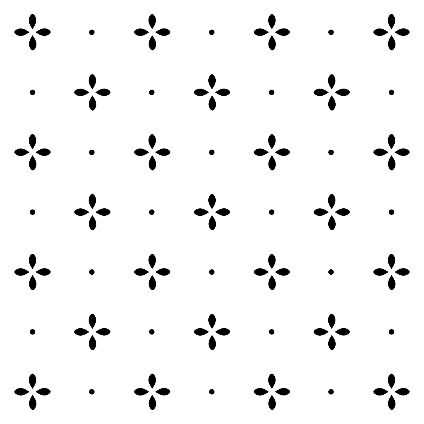 Petite Allover Pattern Stencil (10 mil Plastic) | Decor Stencils for Painting on Wood, Wall, Tile, Canvas, Paper, Fabric, Furniture and Floor | Reusable Stencil | FS118 by Designer Stencils