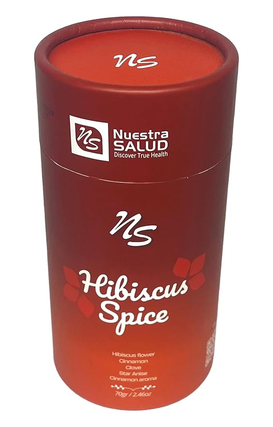 Hibiscus Spice Herbal Infusion Tea Cinnamon Clove Star Anise (70g) Invigorating Aroma