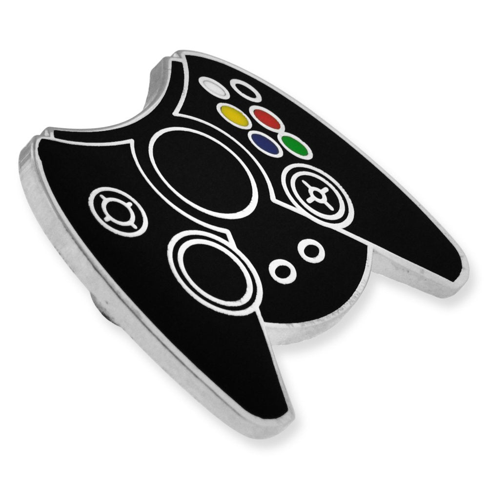 PinMart's Retro Video Gaming Controller Enamel Lapel Pin Set – for Gamers, Jackets, Backpacks, Cool Video Game Gifts, Gaming Accessories, Collectible Gamer Pins