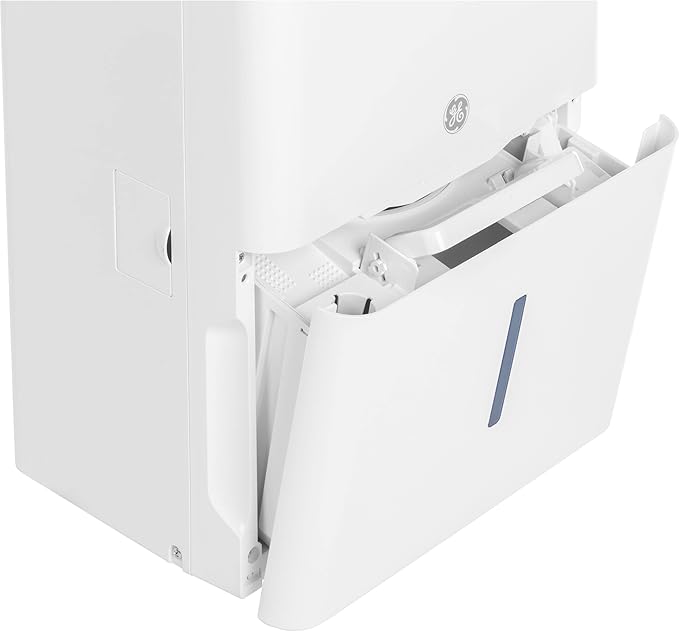GE Energy Star Portable Dehumidifier 35 Pint, Perfect for Bedroom, Basement & Garage or Rooms up to 3000 Sq Ft, Ideal for High Humidity Areas, Complete with Empty Bucket Alarm & Clean Filter Alert