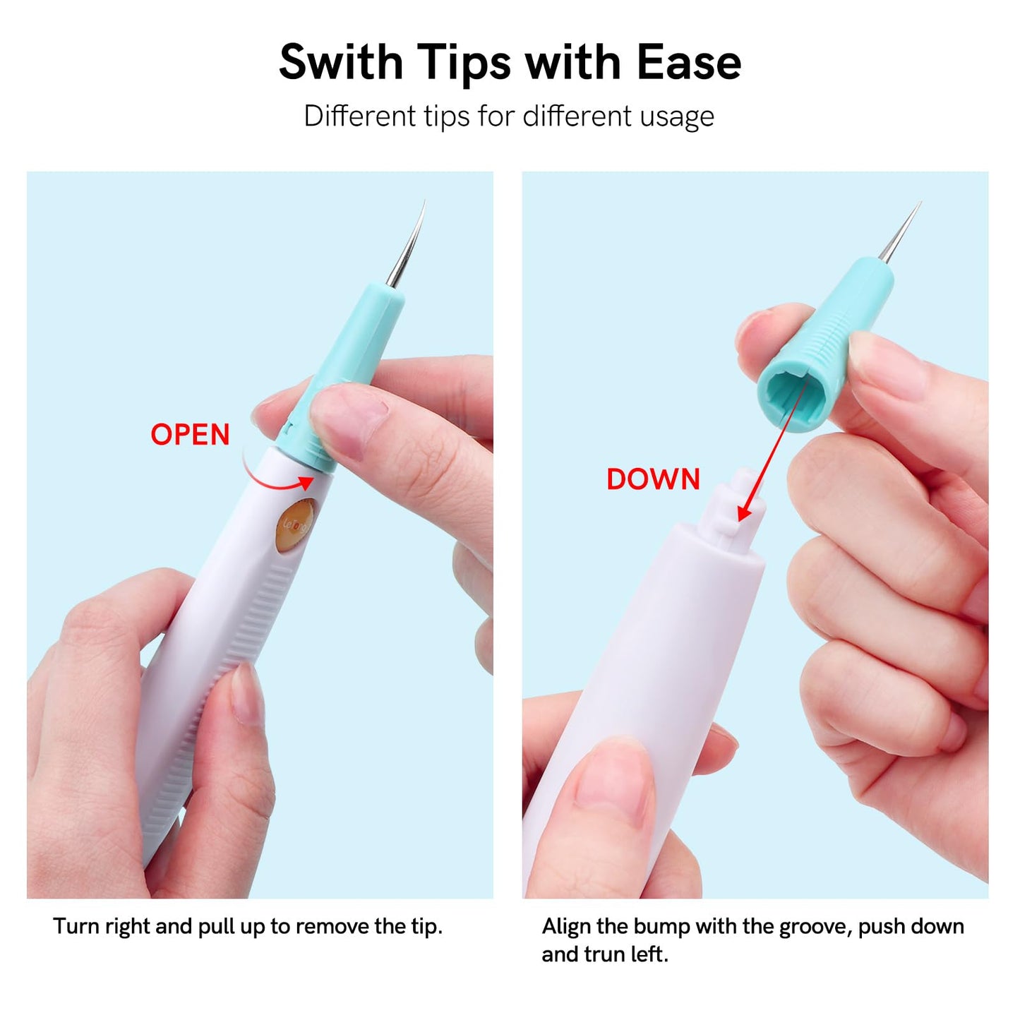 CYFUN DESIGN All-in-One Paper Sculpting Tool Kit & Die Brush for Card Making & Scrapbooking