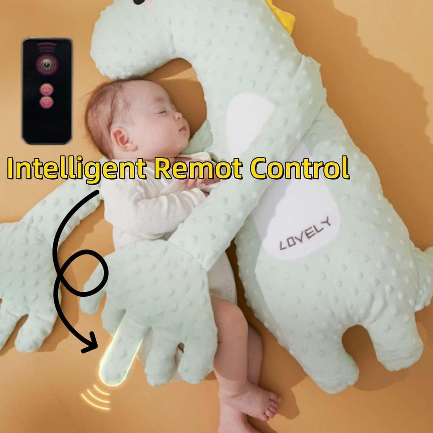 Wutobang Companion Plush Comfort Patting Pillow,Used for Soothing and Hugging (Bohemian)