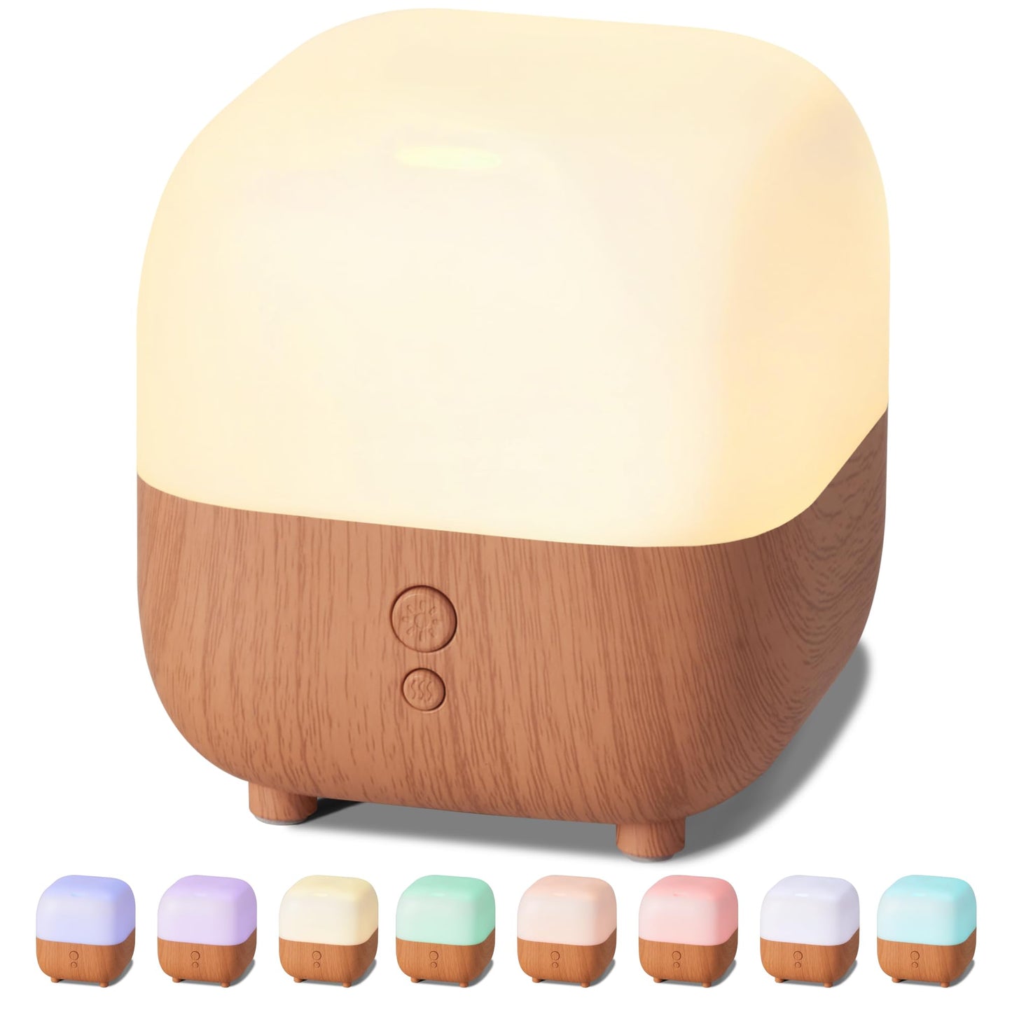 InnoGear 150ml Essential Oil Diffuser, 5-in-1 Diffusers for Home Scent 8 LED Color Aromatherapy Diffuser Air Desk Mini Humidifier Small Vaporizer Aroma Diffuser for Computer Laptop Office, Medium