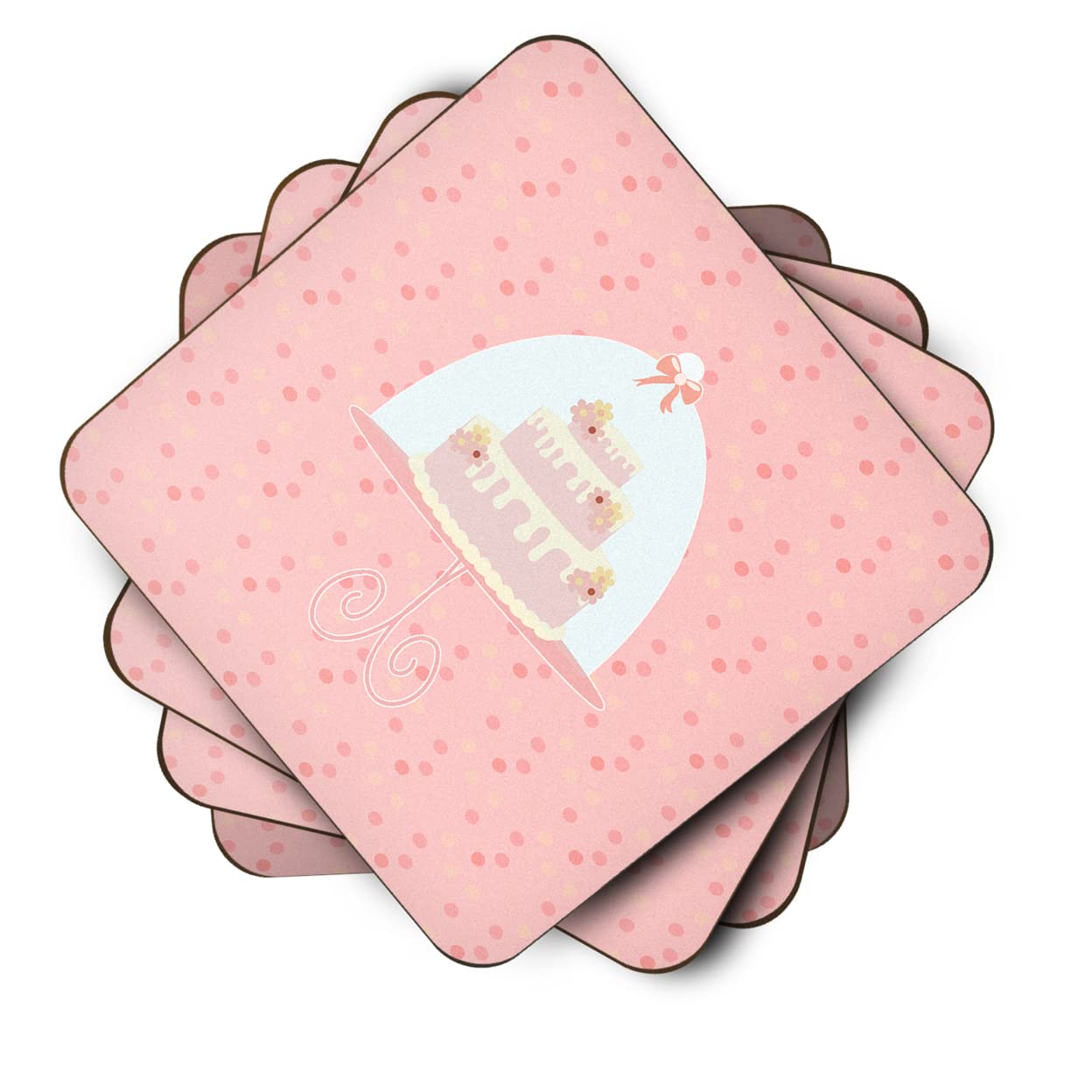 Caroline's Treasures Decorative Coasters, 3.5, Multicolor