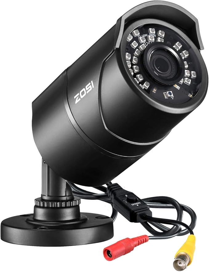 ZOSI 2.0MP HD 1080P 1920TVL Hybrid 4 in 1 TVI/CVI/AHD/CVBS Indoor Outdoor Home Security Cameras Weatherproof,120ft Night Vision,Aluminum Metal Housing,For 960H,720P,1080P,5MP,4K analog CCTV DVR