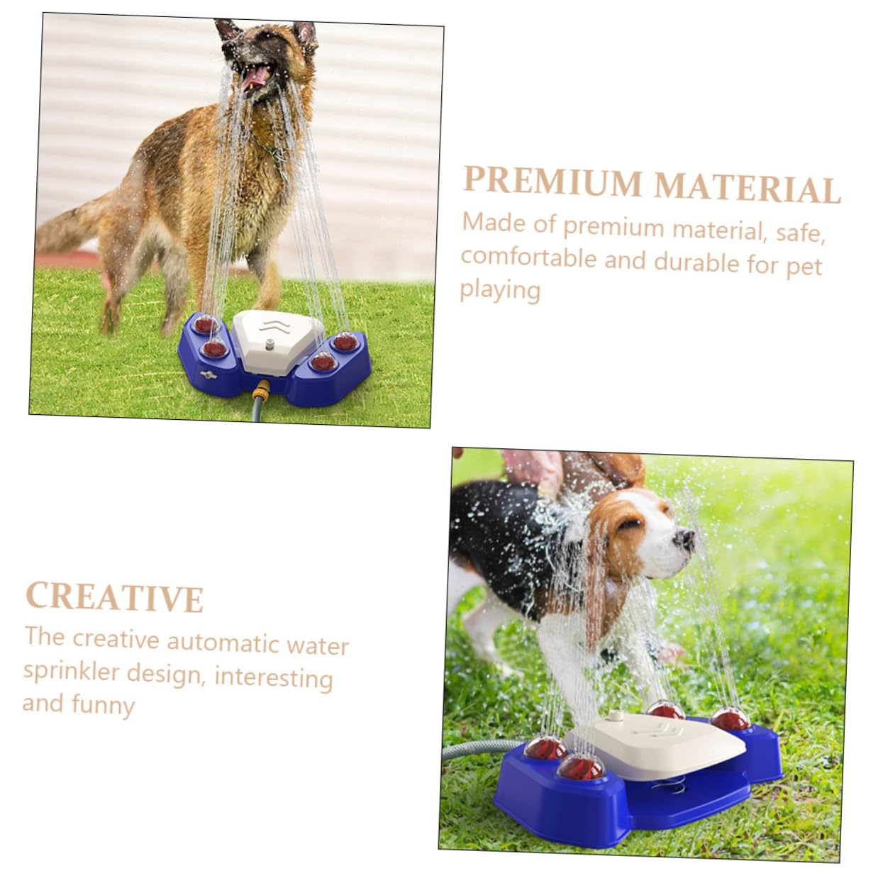 Happyyami Multifunctional Pet Spray Toy Pet Bathing Toy Dog Shower Teasing Fountain