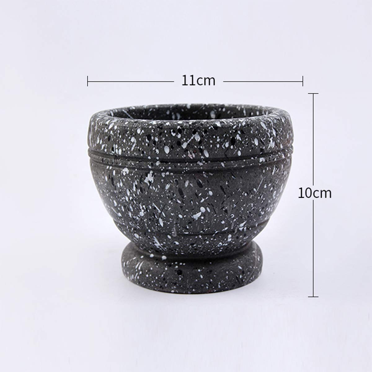 Leoyee Garlic Press, Mortar and Pestle, Easy to Clean Mini Garlic Grinding Tool Kitchen Tool Food, Squeezer Garlic Press