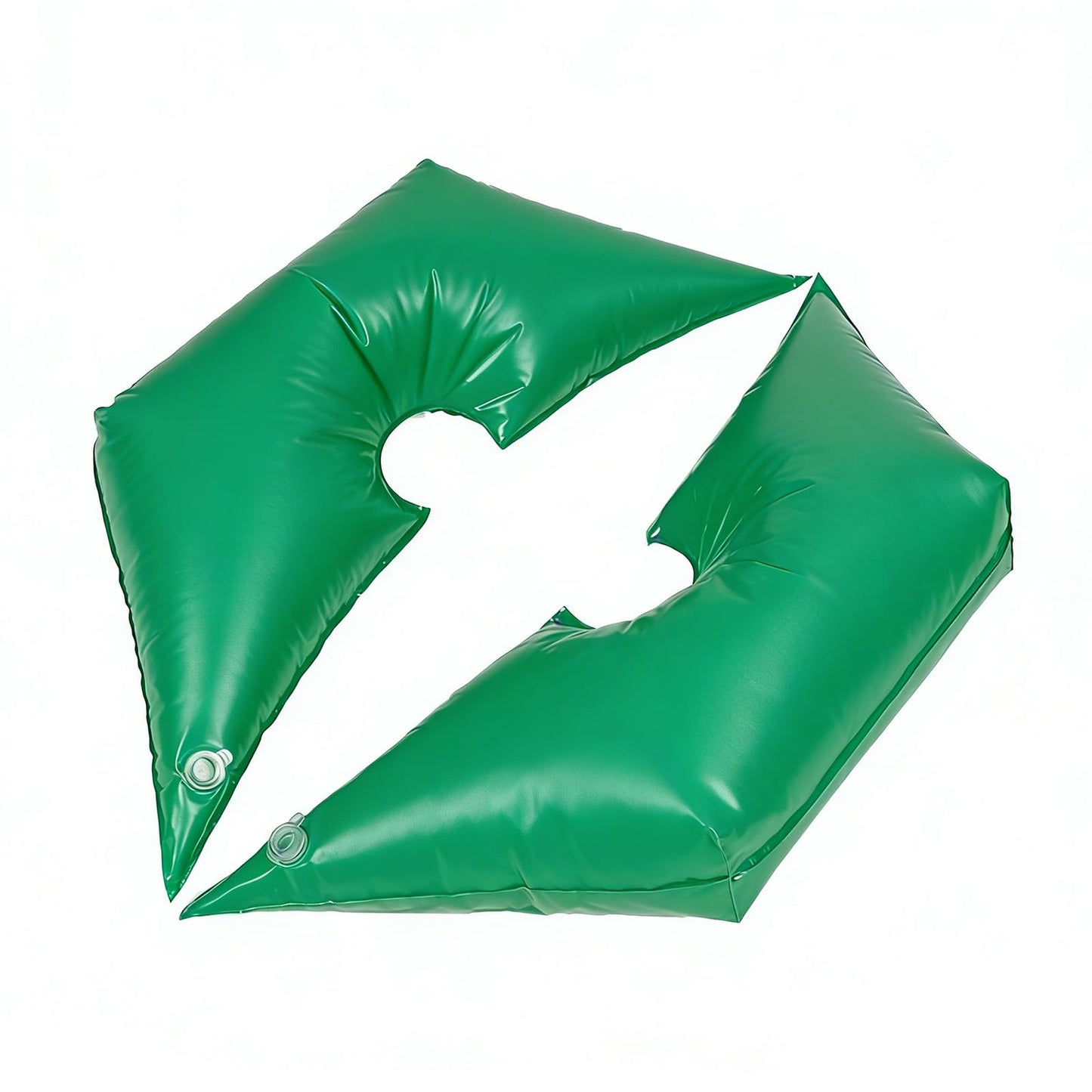 Tree Watering Bag/Ring Slow Release 19 Gallon, Tree Bags for Watering Equipped with Two Low Filling Pipes Deep Root Drip Irrigation Watering for Trees, Plants, and Gardens of All Sizes (1, Green)
