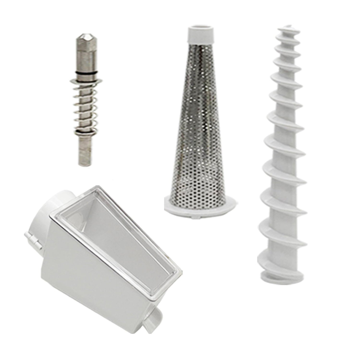 Replacement 3in1 Fruit & Vegetable Strainer Attachment Set - Includes Food Grinder Attachment and KN12AP Citrus Juicer Attachment Pack Juicer Attachment,Compatible with All KitchenAid Stand Mixers