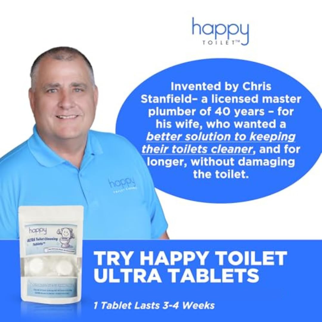Original Toilet Bowl Tablet Holder Automatic Toilet Bowl Cleaner (2 Count)