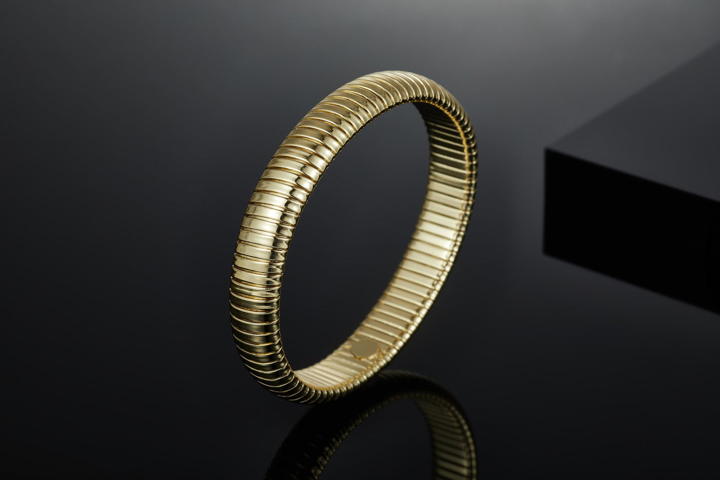 SHINYTE CATALINE 14K Plated Gold Adjustable Cuff Bracelet for Women,Dainty Stackable Gold Bangle Mothers Day Gift for Girlfriend,Wife,Lover,Mom