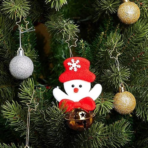 120PCS Ornament Hooks, Christmas Ornament Hangers Stainless Steel Star Shaped Hangers for Christmas Tree Decoration New Year Party
