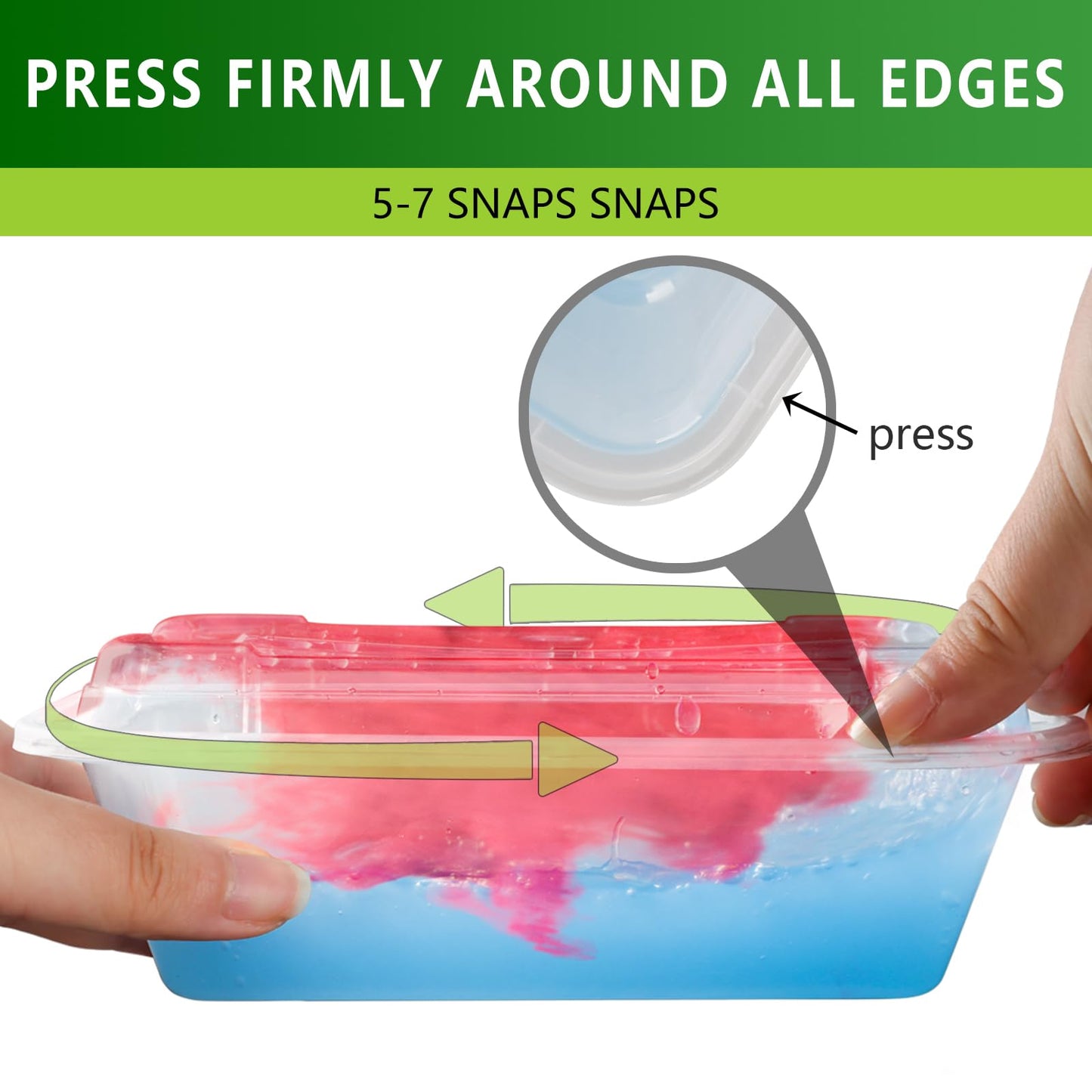 NutriBox [20 value pack single one compartment 12oz MINI Meal Prep Food Storage Containers - BPA Free Reusable Lunch bento Box with Lids - Spill proof, Microwave, Dishwasher and Freezer Safe
