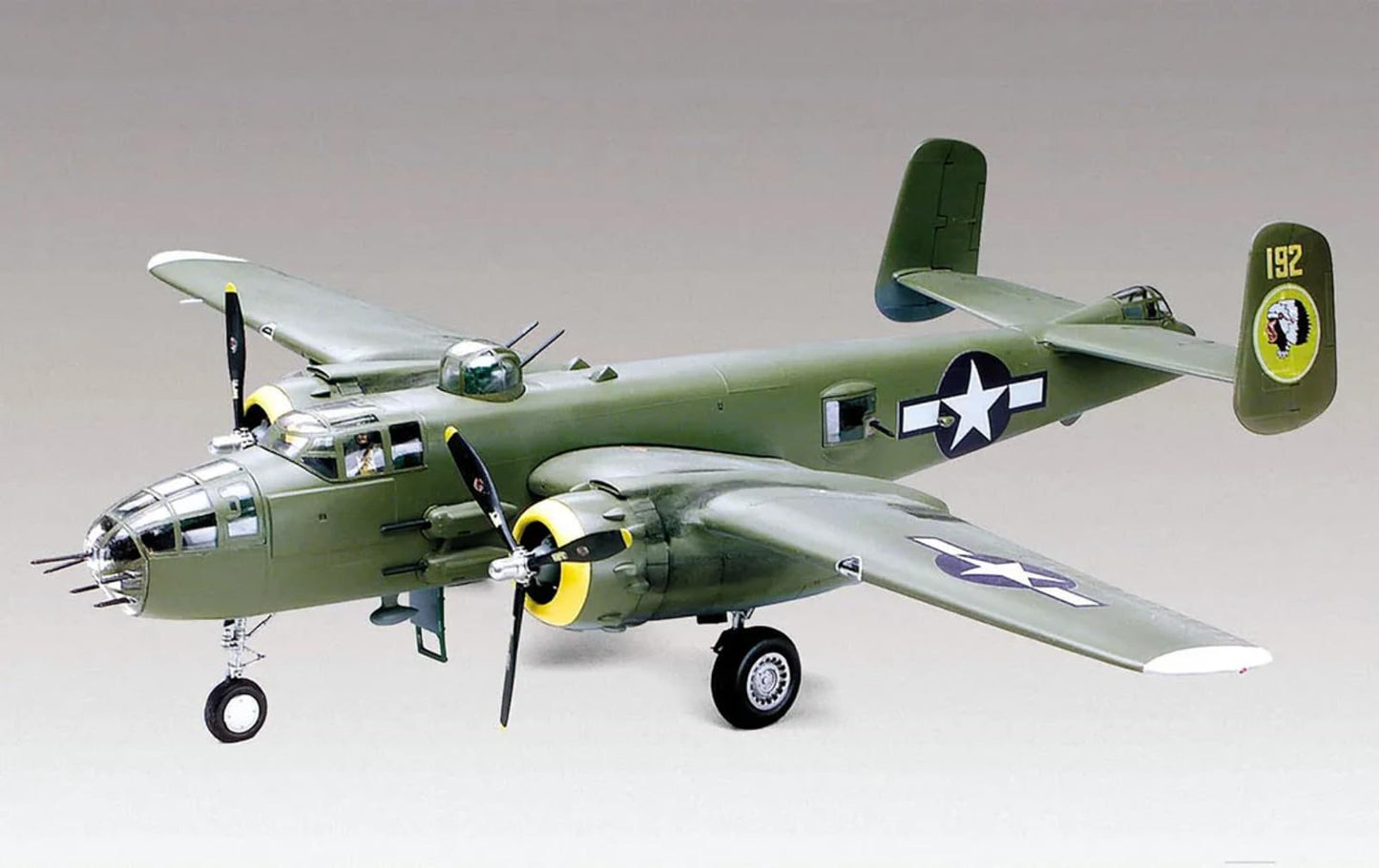 Revell 1: 48 B25J Mitchell, Brown