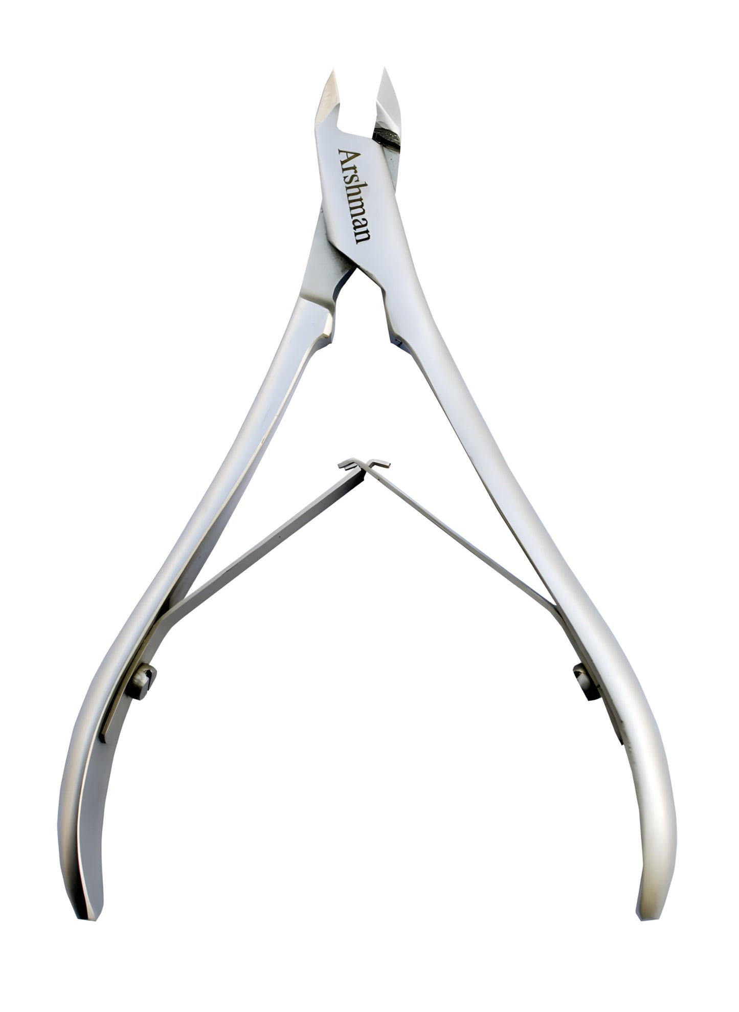Cuticle Nippers Cuticle Clippers Trimmer Jaw Extremely Sharp Blades Stainless Steel Pusher Cutter Remover Pedicure Manicure Nail Nipper Tools with Double Spring