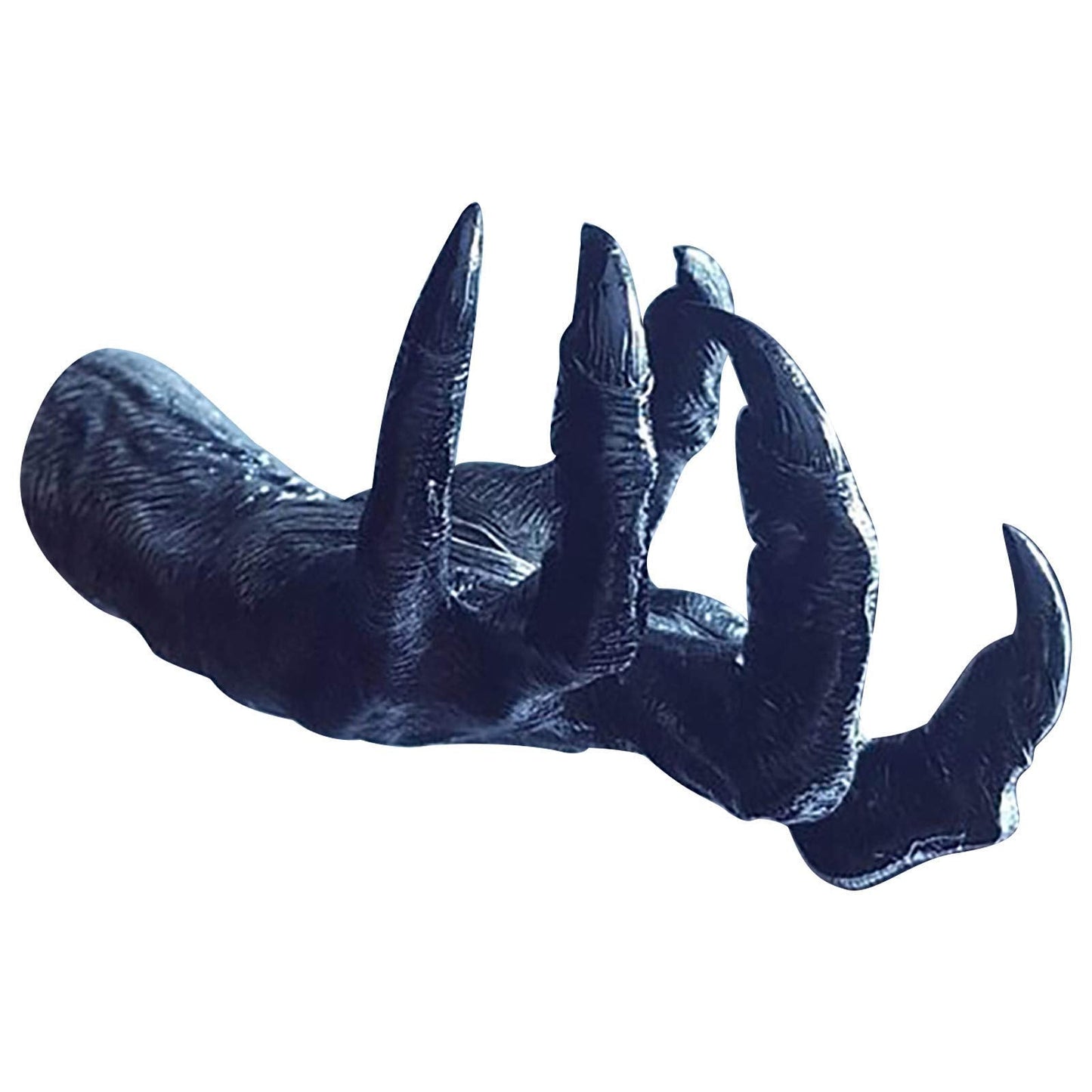 YOWOY Witch's Demon Hand Wall Hanging Statues,Aesthetic Art Sculpture, Resin Retro Art Hanging Design Mounted Hang Decoration Creative Props for Living Room (Black Medium Size)