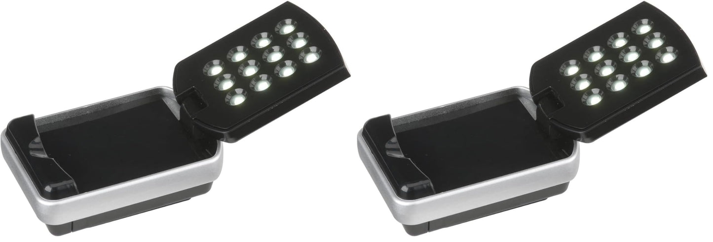 OttLite 490G59 LED Mini Flip Lite in Black (Pack of 2)