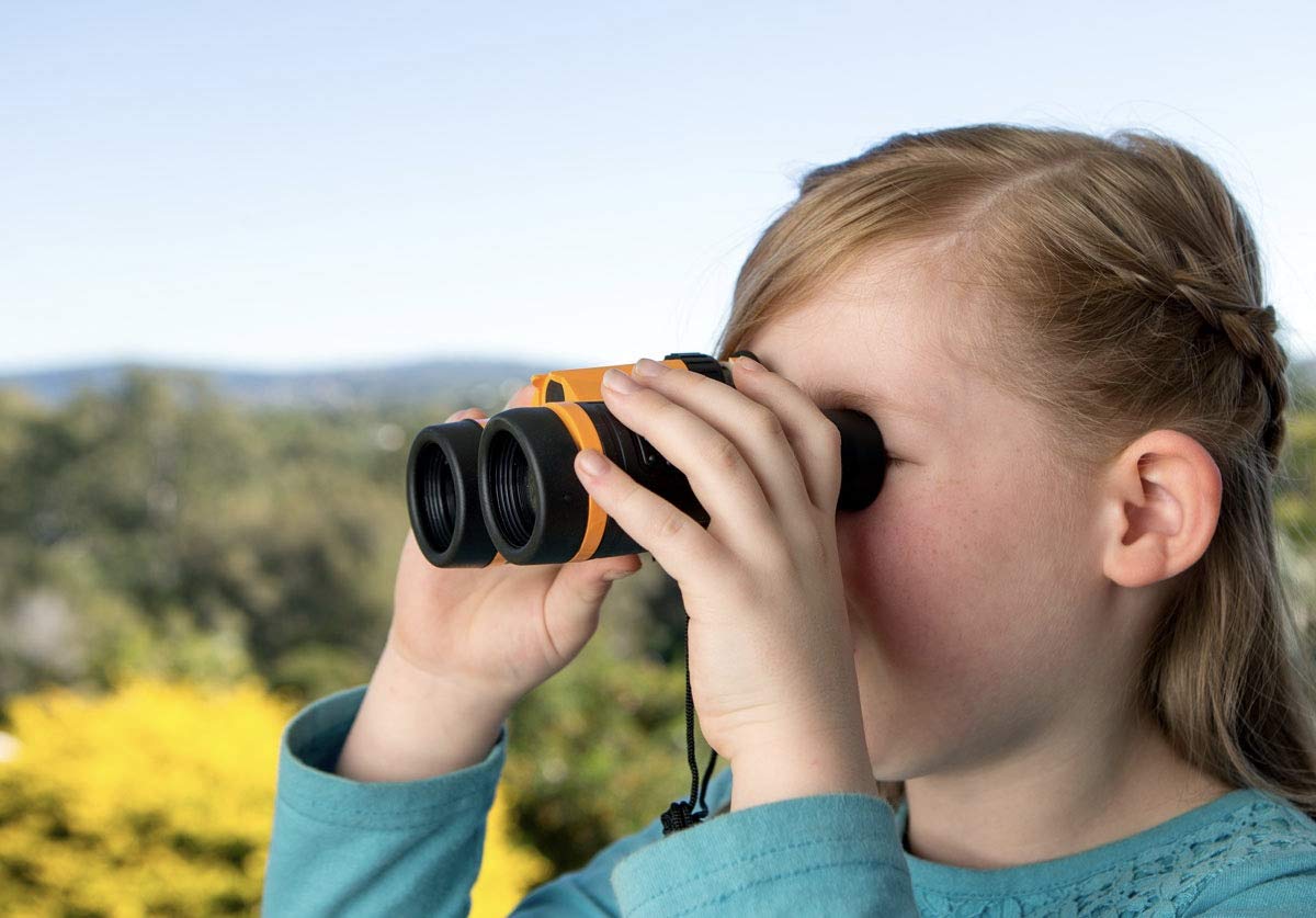 Adventure Kidz - Outdoor Exploration Kit, Children’s Toy Binoculars, Flashlight, Compass, Whistle, Magnifying Glass, Backpack. Great Kids Gift Set for Camping, Hiking, Educational and Pretend Play.