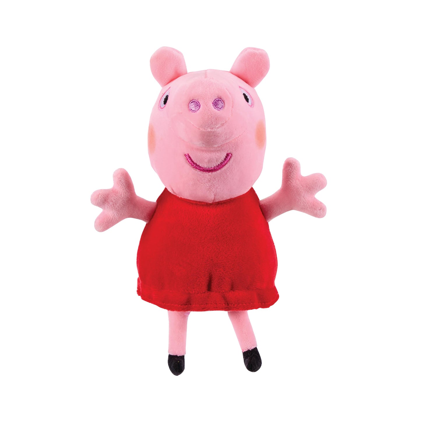 Peppa Pig Plush 3 Piece Set - Peppa, George & Baby Evie - Super Soft Classic Plush Toy 18 Months +