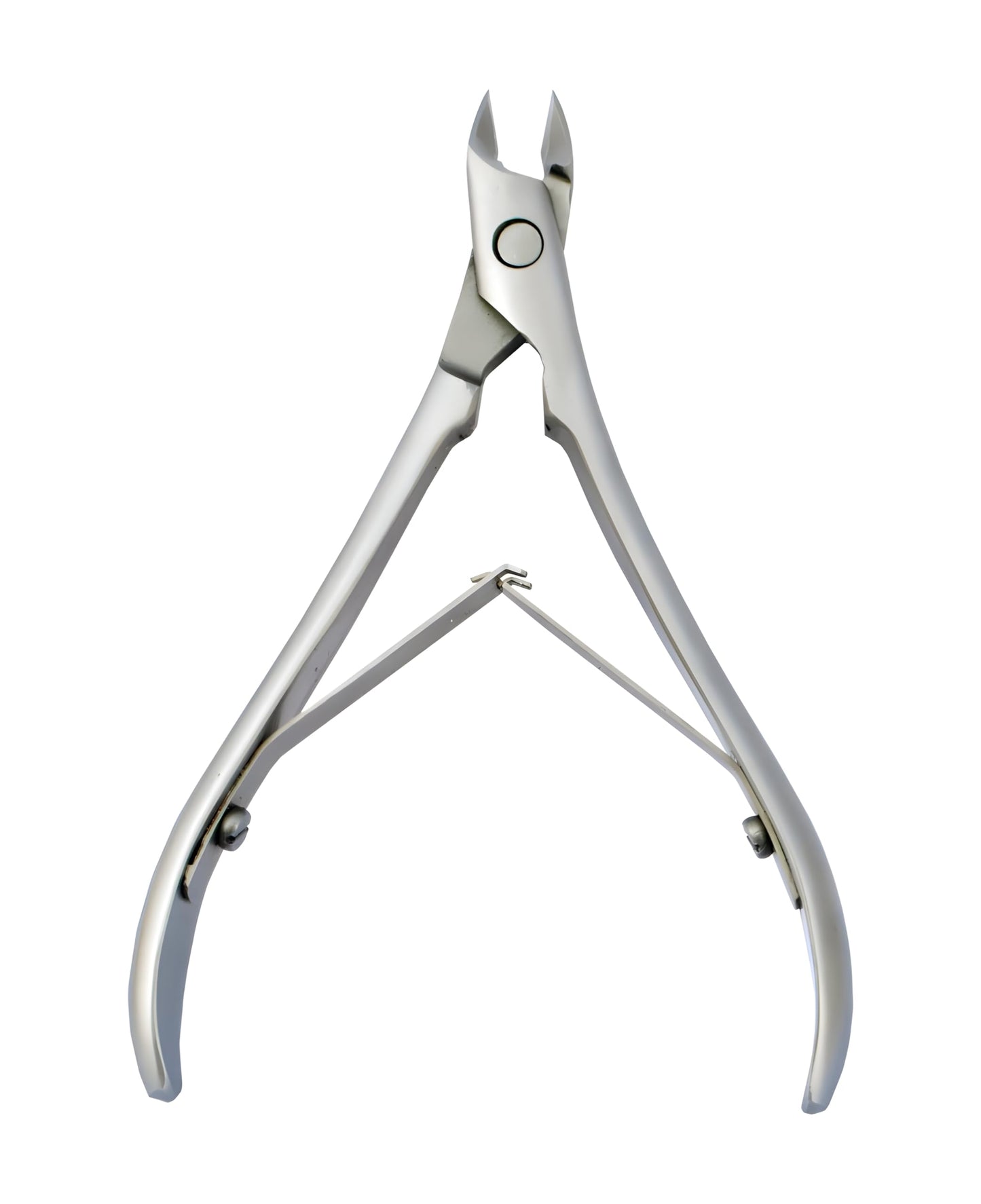 Cuticle Nippers Cuticle Clippers Trimmer Jaw Extremely Sharp Blades Stainless Steel Pusher Cutter Remover Pedicure Manicure Nail Nipper Tools with Double Spring