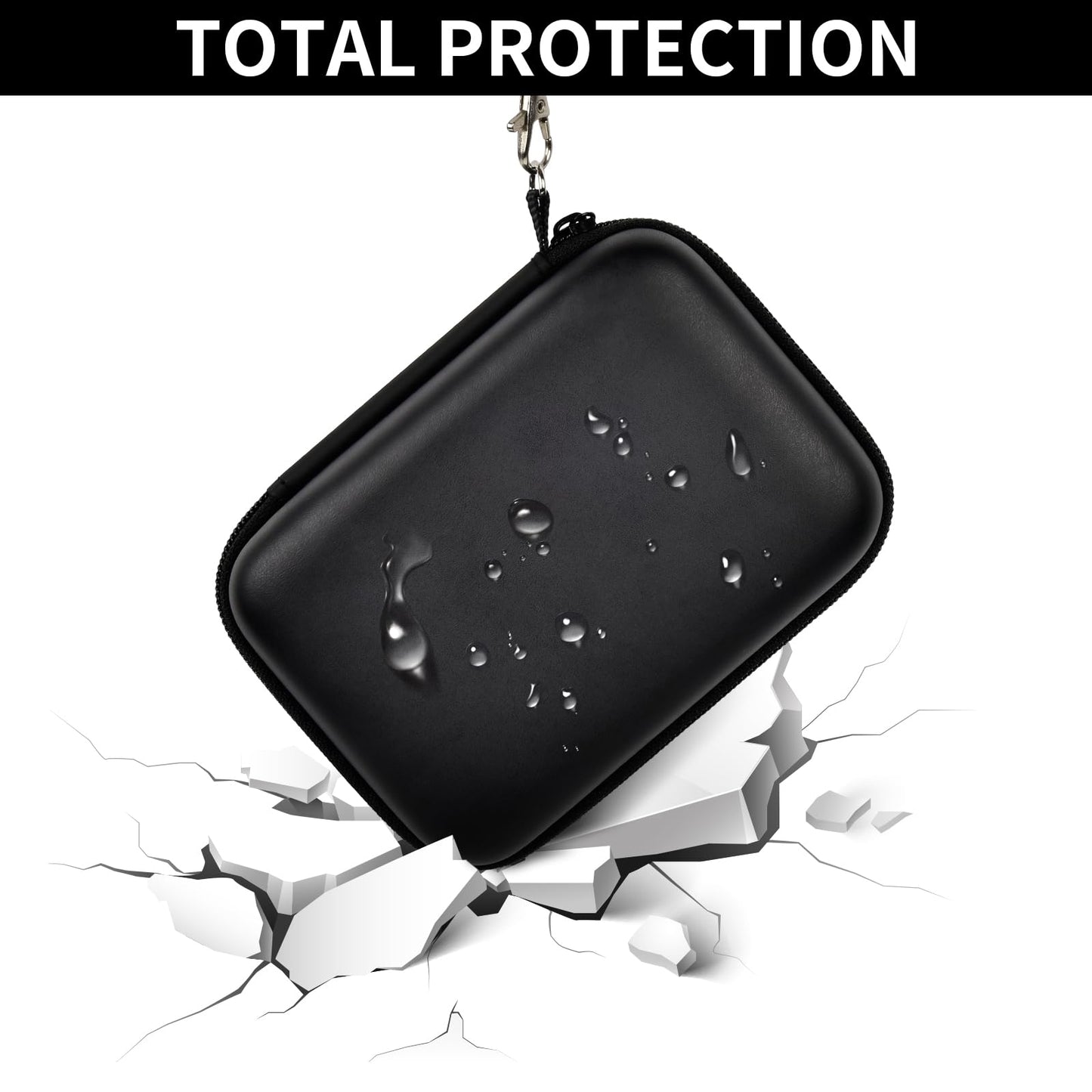 PAIYULE Travel Case for R36S/ RG353V/ RG353VS/ Game Boy Retro Handheld Game Console, Handheld Emulator Storage Holder Organizer, Android Game Console Carrying Bag (Box Only)