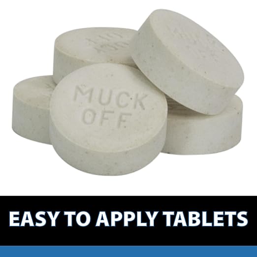 CrystalClear MuckOff Natural Pond Muck Treatment Sludge Remover, 24 Tablets