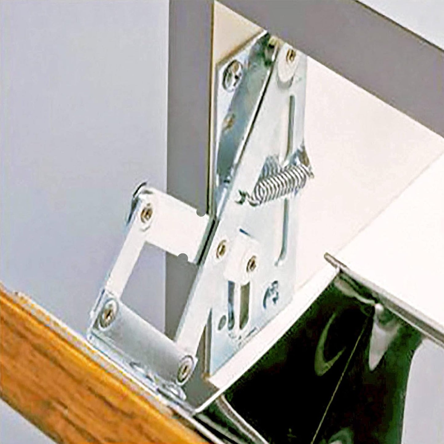 2 Pack 11" Tip Out Tray for Kitchen with Hinges Front Sink Drawer, Drawer Front Clips Flip for Kitchen, White