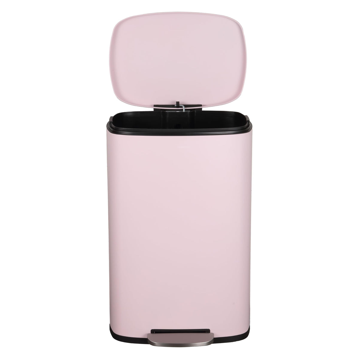 Connor 2 Piece Iron Trash Can (2 Count)