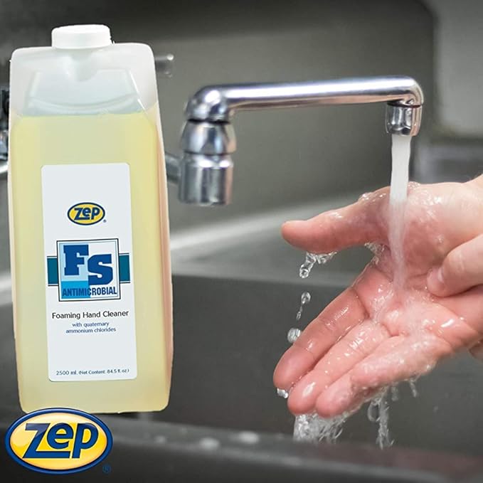 Zep Foaming FS Antimicrobial Hand Cleaner 2500ML 99616 (Case of 4)