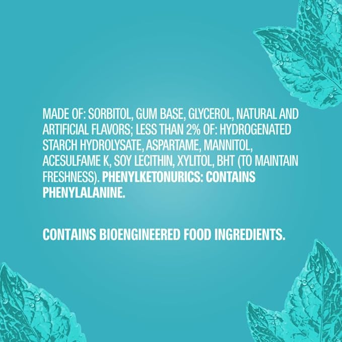 ORBIT Gum Wintermint Sugar-Free Chewing Gum, 12 Packs Bulk, 14 Pieces Each (168 Total)