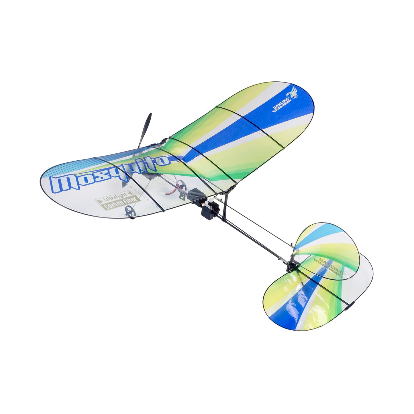 E43 Mosquito RTF RC Airplane for Adults, Micro EPP RC Foam Plane 14.1 Inch Wingspan, 2.4GHz 3CH Slow Flyer for Indoor Fly