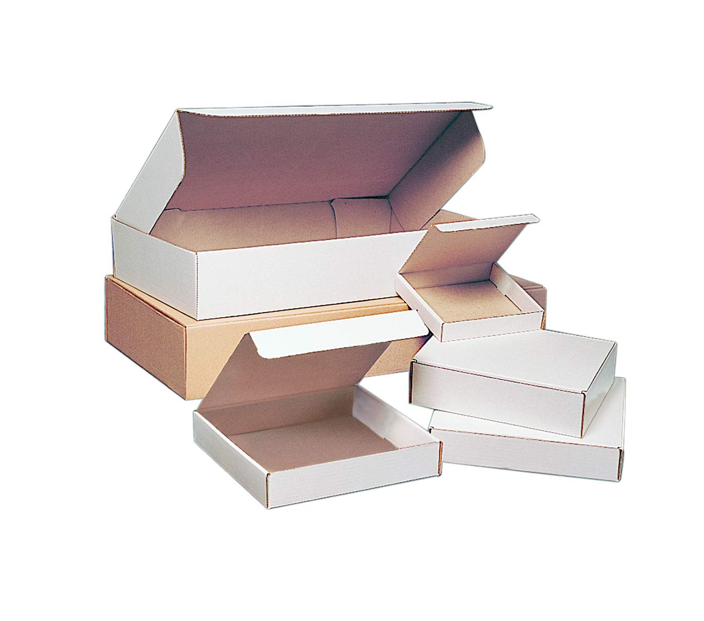 BOX USA Shipping Boxes Small 19"L x 9"W x 2.25"H 50-Pack - Corrugated Cardboard Box for Moving, Mailing, Packing, Packaging and Storage