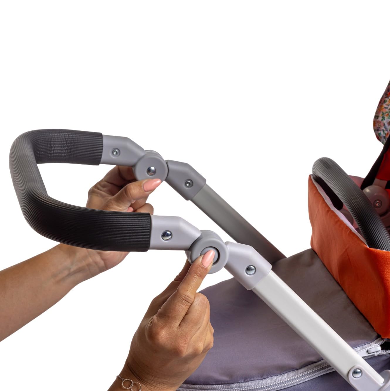 JC Toys - for Keeps Playtime | Deluxe Folding Sports Pram Stroller | Nature Theme Collection | for Dolls up to 20" | Ages 3+