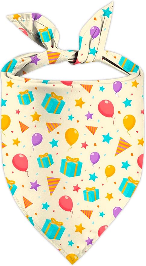 Valentines Dog Bandanas, 2 Pack Mother's Day Triangle Dog Bandanas, Reversible Love and Heart Pet Scarf, Premium Durable Fabric, Boys and Girls, Holiday Bandana for Large and Extra Large Dogs
