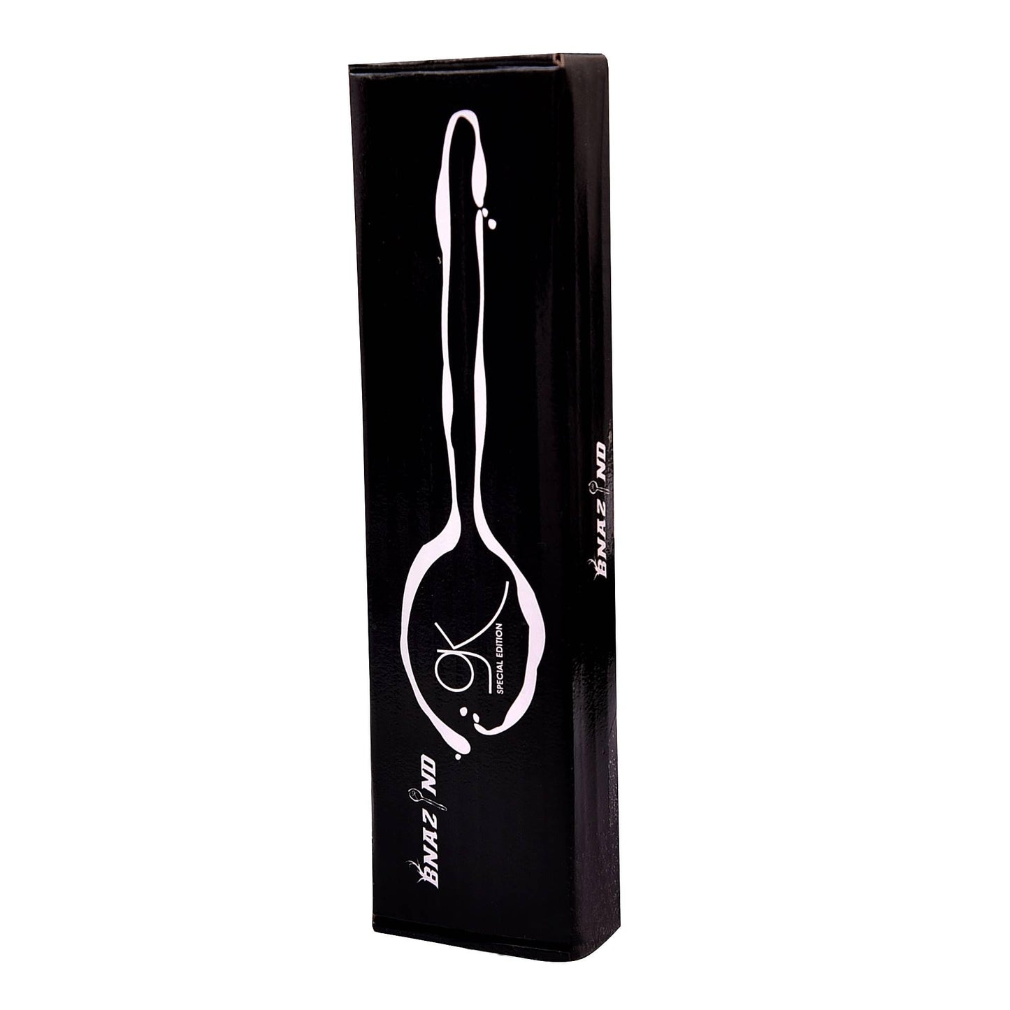 BNAZIND Kunz Perforated and Regular Set | Pack of 2 | 9 Inch 18/10 Stainless Steel Cooking Serving Spoon | Daily Chef, Basting, Quenelle, Saucing, Plating Spoon | Dishwasher safe