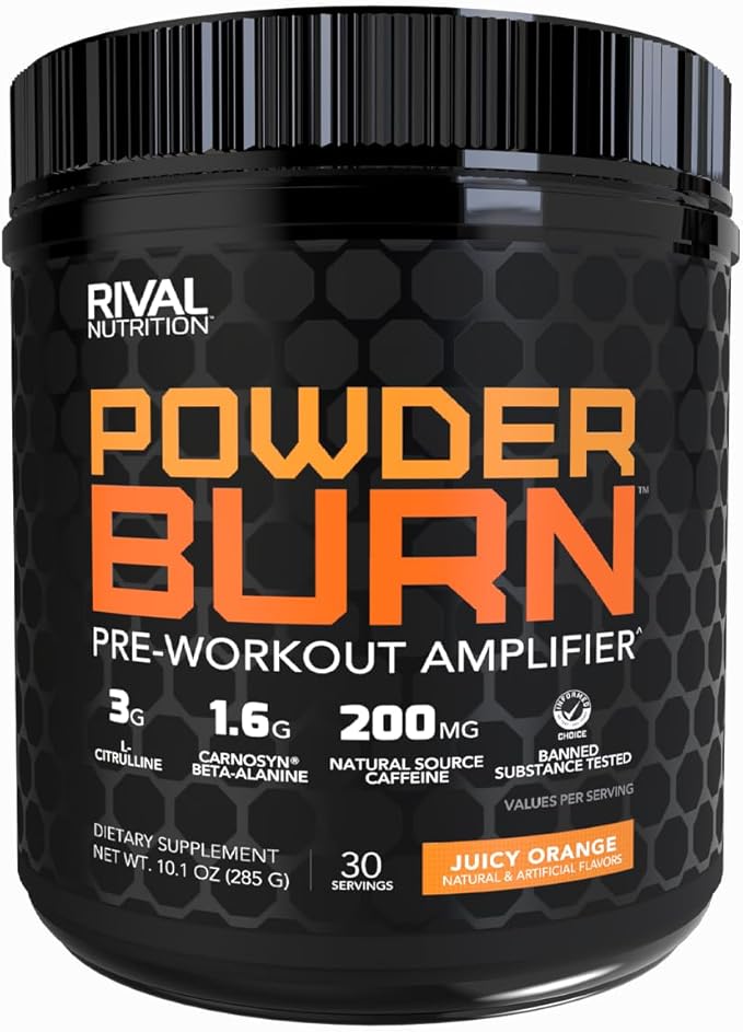 Rival Nutrition Powder Burn Juicy Orange