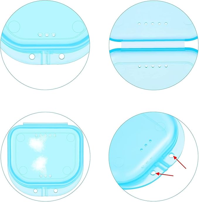 Mouth Guard for Grinding & Clenching Teeth 4 Count Total (2 Sizes) 2 pcs Pink Including Hygiene Case Nighttime Teeth Protection BPA-Free Comfortable Clench No More & Sleep Well