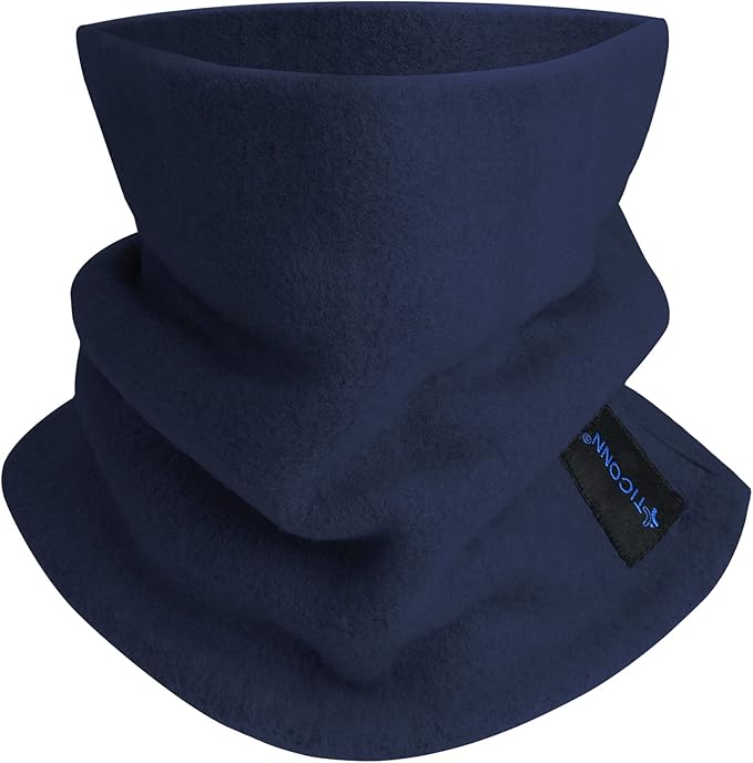 TICONN Neck Gaiter Face Cover Scarf, Breathable Sun & Wind-proof for Skiing Fishing Hiking Cycling