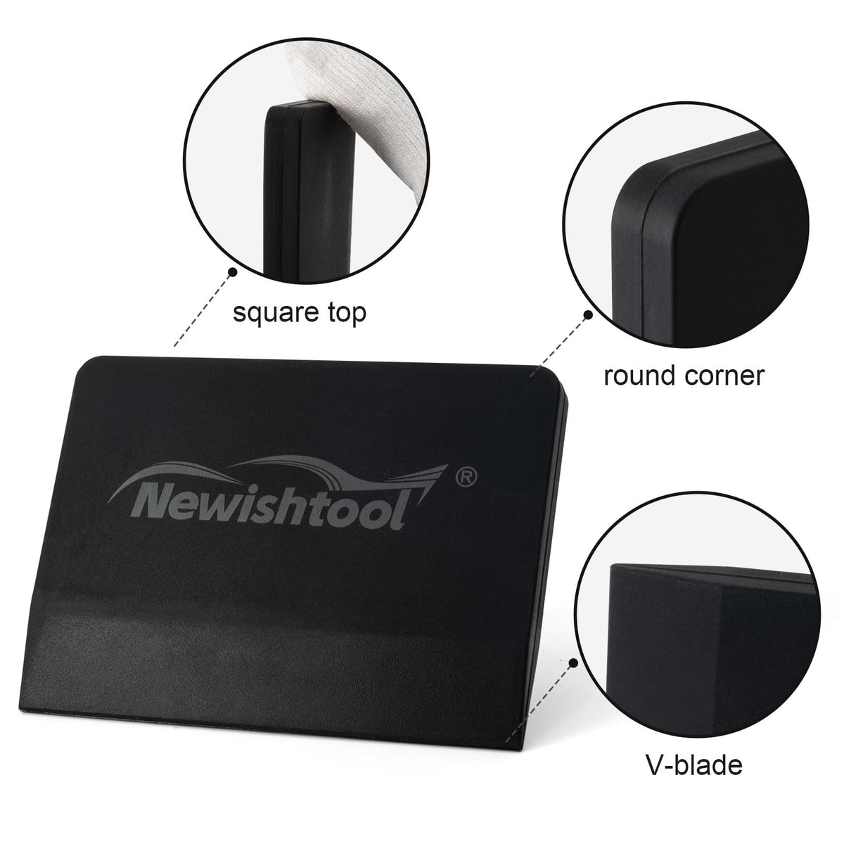 Soft Silicone Small Squeegee for Vinyl
