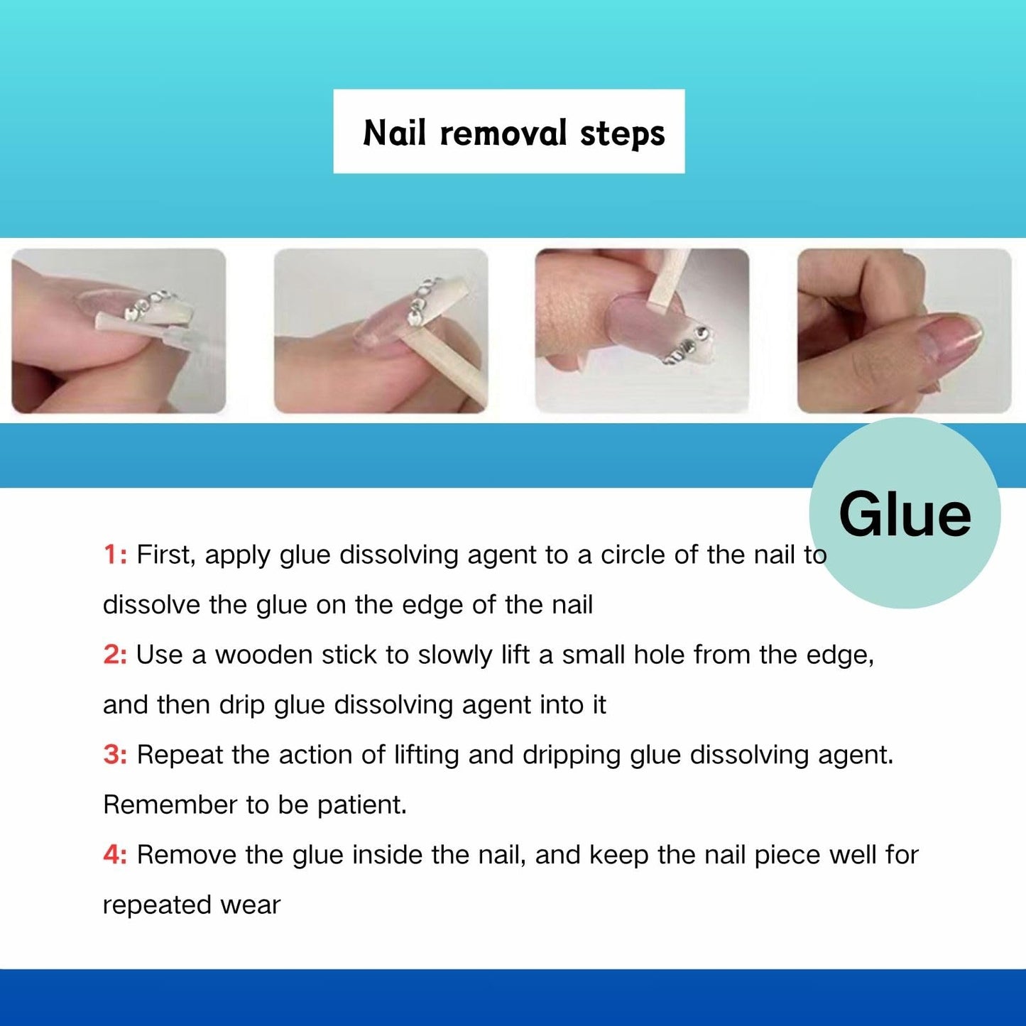 RENBING handmade press on nails short,coffin fake nails with designs,10 pcs high hardness acrylic nails press ons,3d cute false nails for women-Purple buccellati(S)