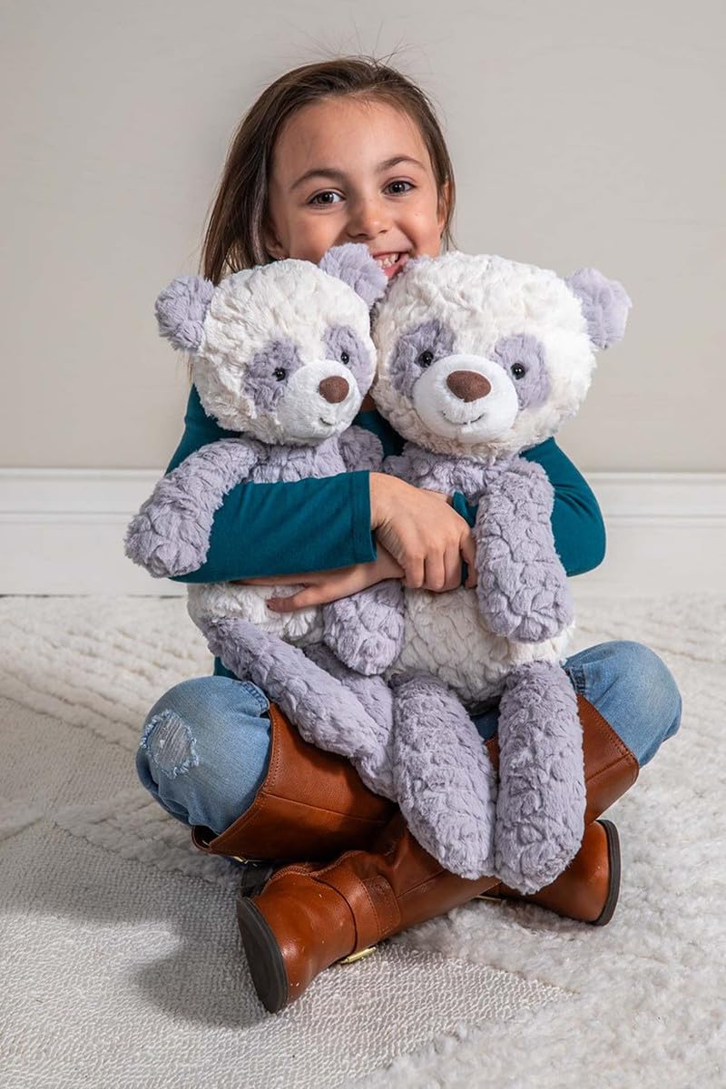 Mary Meyer Teddy Bear - Putty Collection Super Soft Stuffed Animal Plush Classic Toy Plushie, 20" Large, Grey Shadow Panda Bear