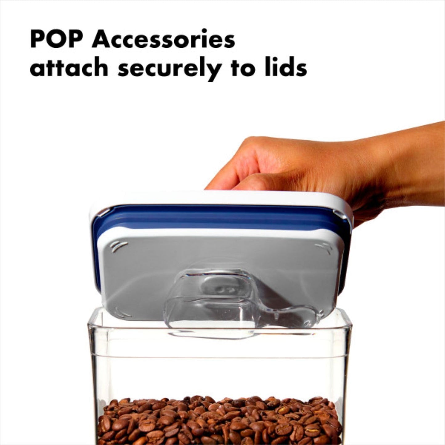 OXO Good Grips Pop Container - 4.4 Qt/4.2 L, Airtight Food Storage Containers