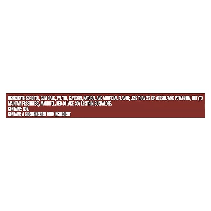 Trident Cinnamon Sugar-Free Chewing Gum, 12 Packs of 14 Pieces (168 Total Pieces)