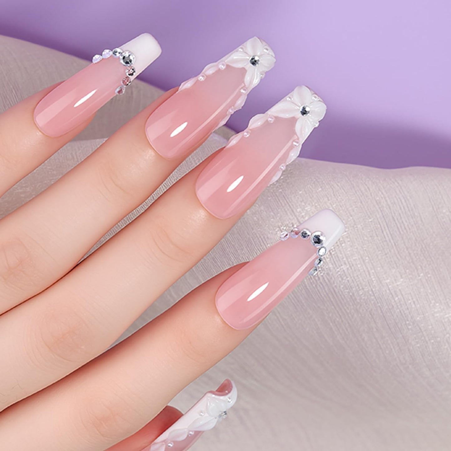 Makartt 3D Gel Nail Art for Nails Starter Kit: Clear and White 3D Sculpting Gel Non-Sticky Molding Carving Glue Extension Builder DIY Manicure Gold & Silver Chrome Powder Solid Soak Off Hard Gels