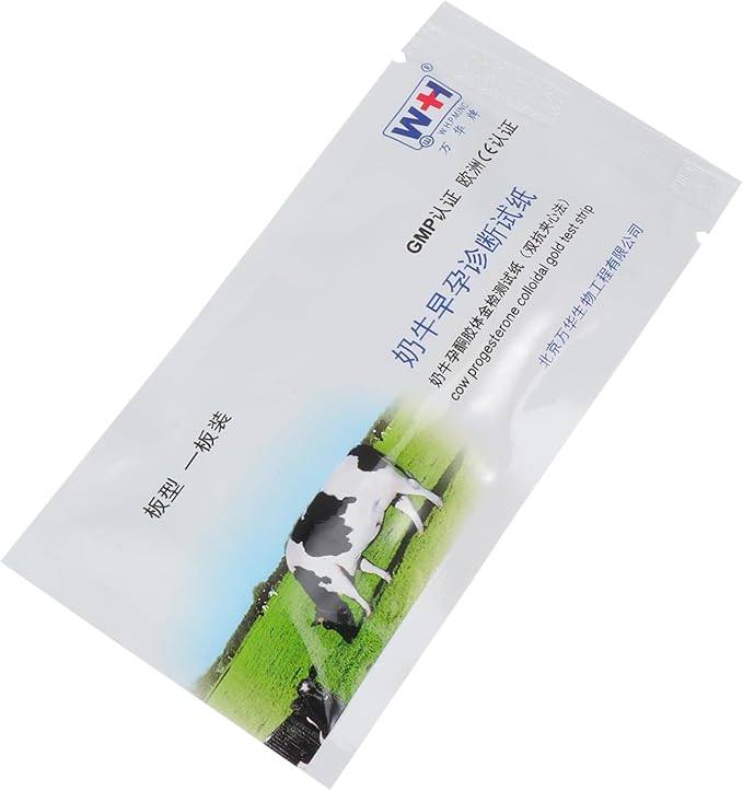Healifty 3 pcs Pregnant Tester Pigs Pregnancy Test Strip Cattle Pregnant Test Paper Livestock Pregnancy Test Strip Animal Early Pregnancy Test Strip Cow Pregnancy Test Strip Farm Supply sow