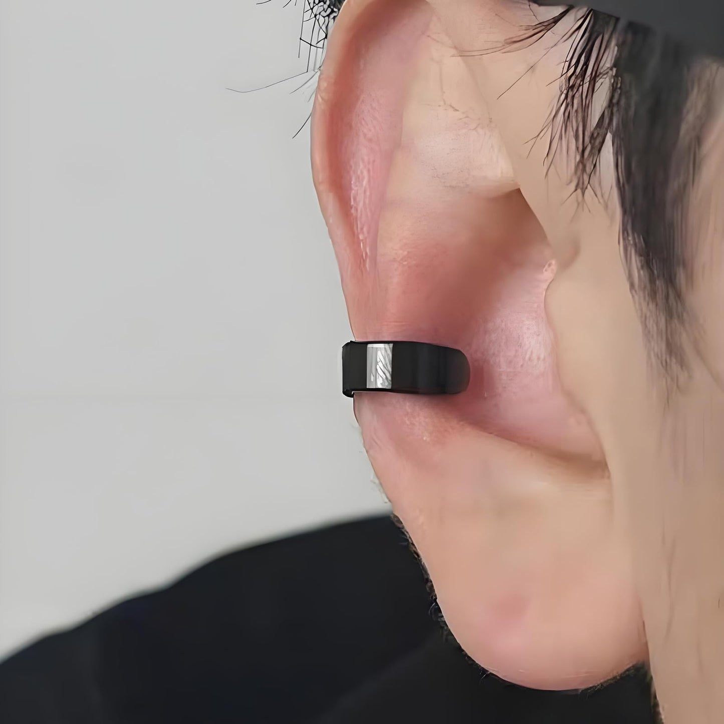 Ear Cuff Earrings for Men Punk Non piercing ear clip Hoop Earring Helix Fake Earring Jewelry