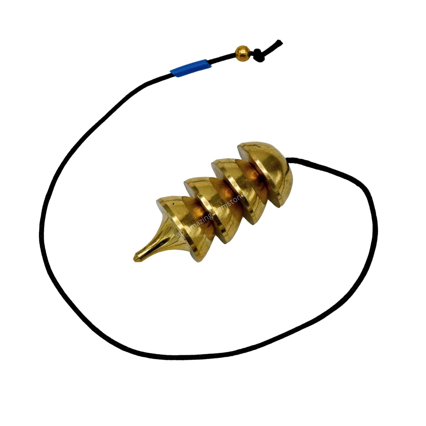 Amazing Gemstone Healing Metal Pendulums for Divination, Gold Osiris Steel Copper Pendulum High Energy Pendulo de Bronce Pendulos de Mesa MP23