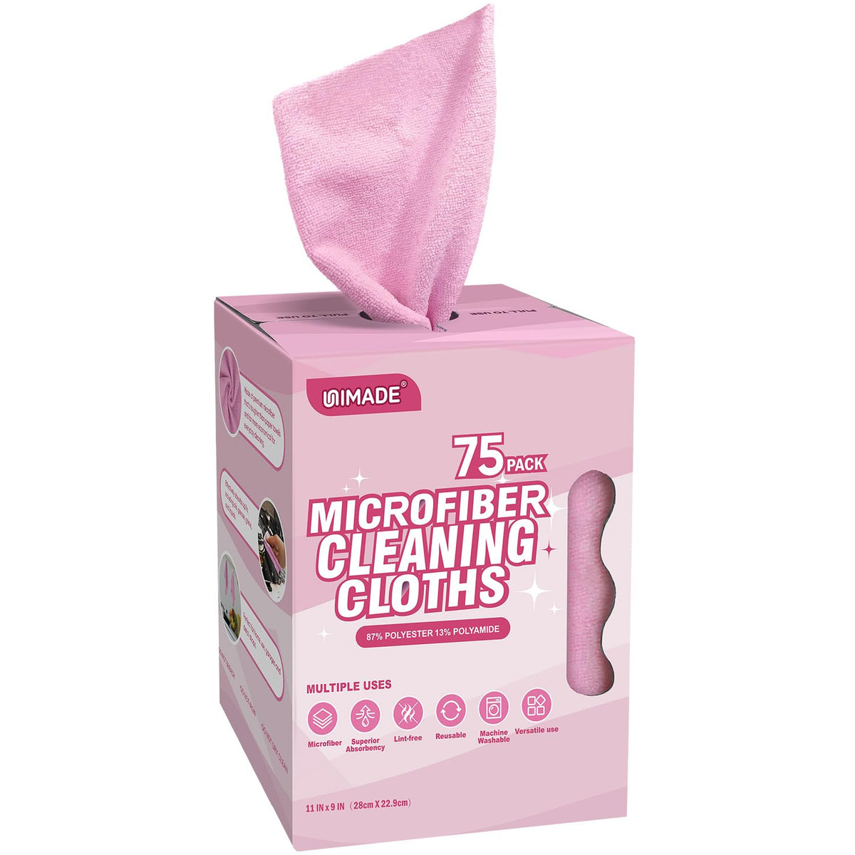 Microfiber Cleaning Cloth (75 Count)